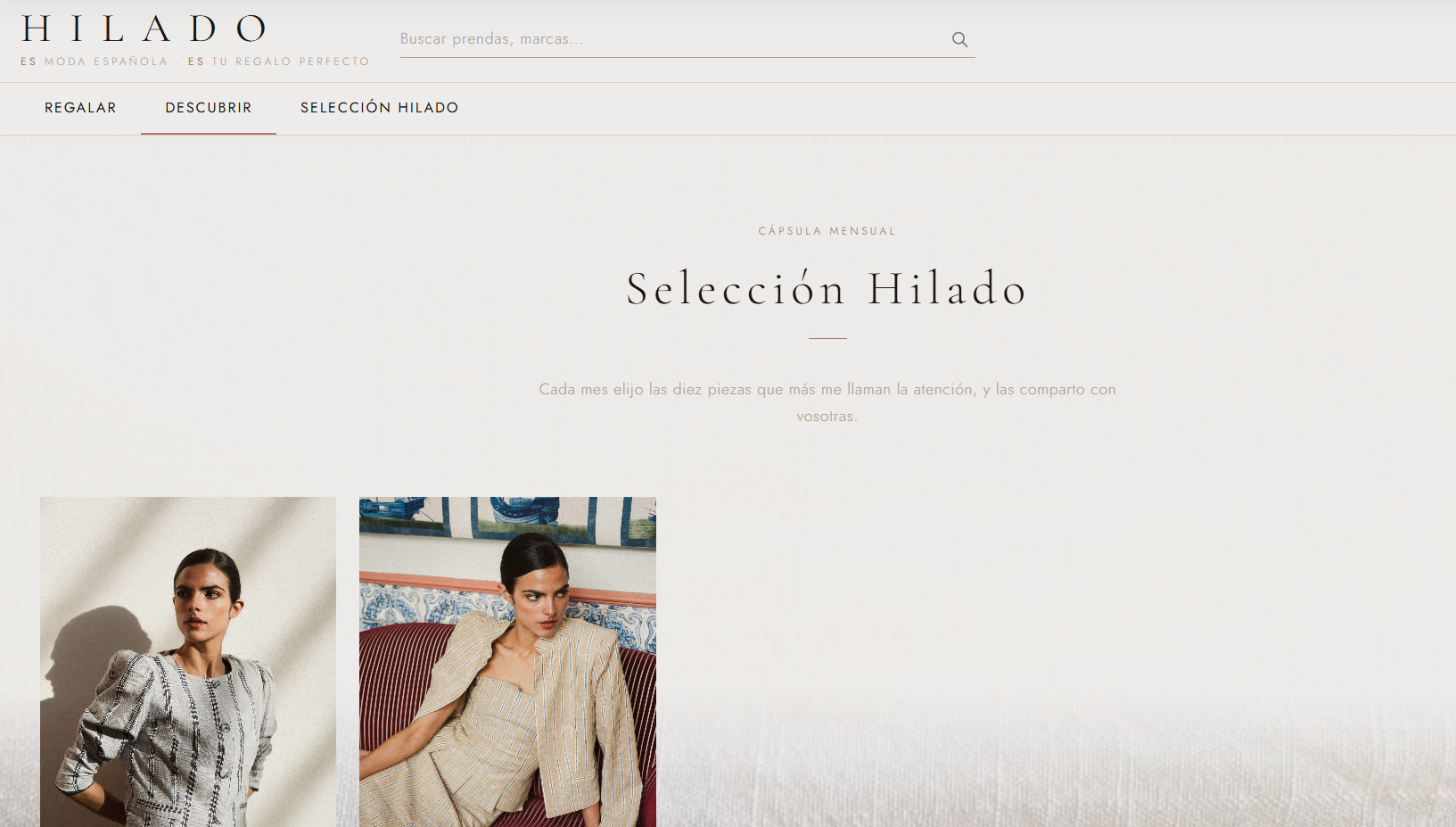 Hilado.es preview
